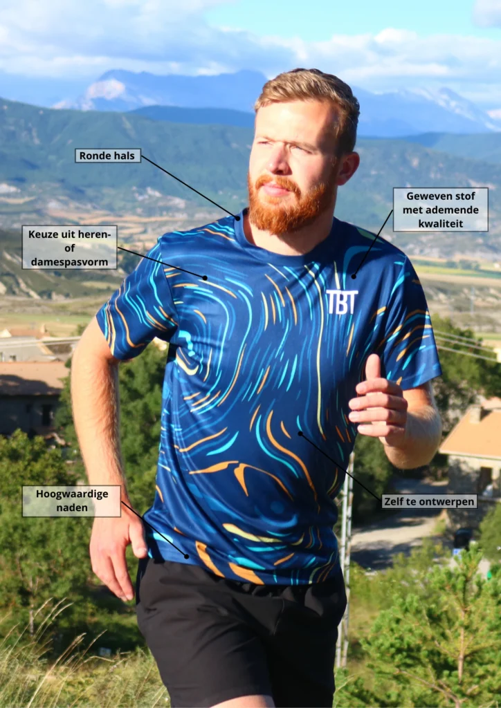 Highlights-Sportshirt ontwerpen
