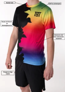 Highlights-Sportshirt ontwerpen