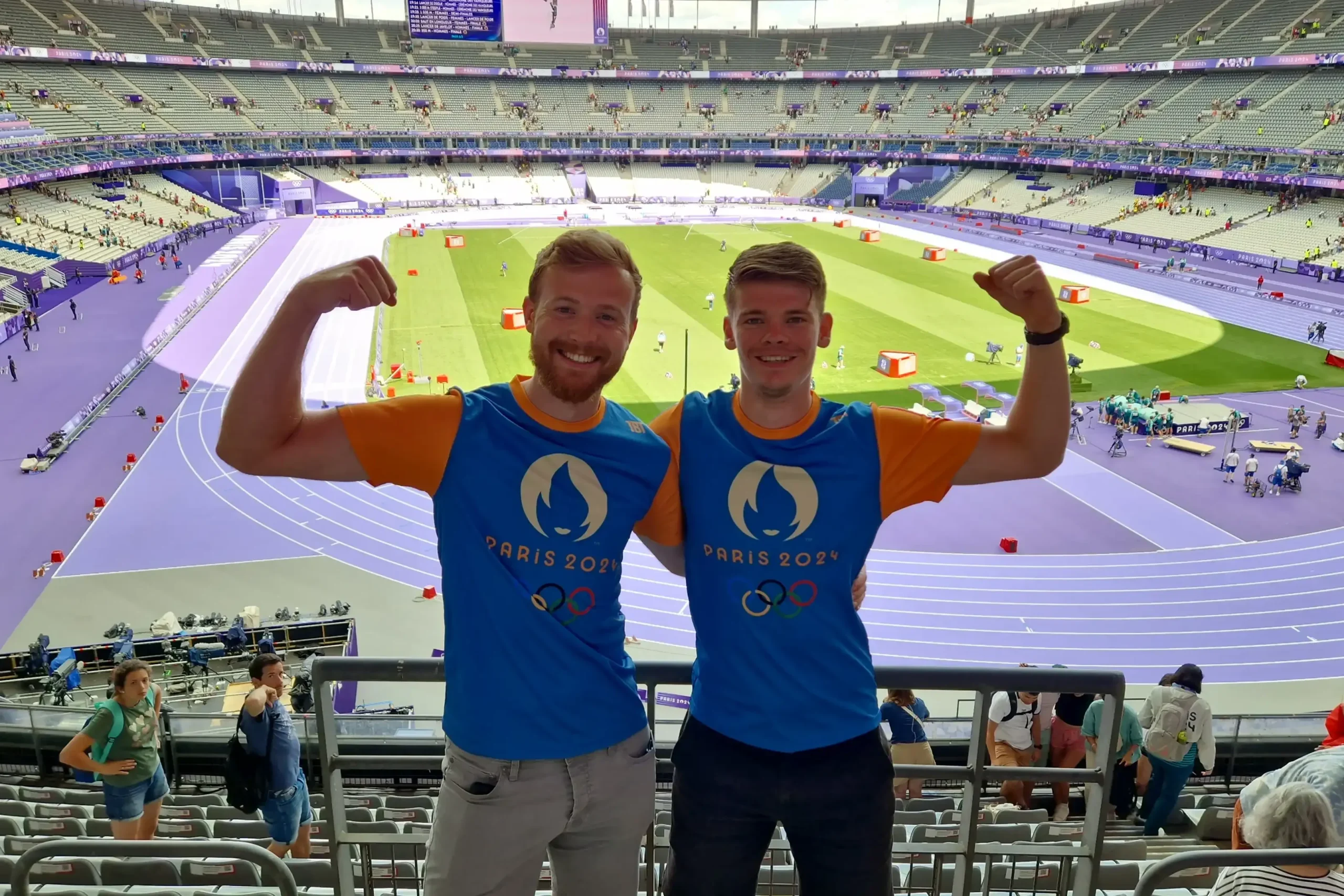 tijdens de olympische zomerspelen 2024 in parijs