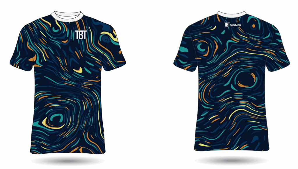 TBT Classic sportshirt onwerp voorbeeld